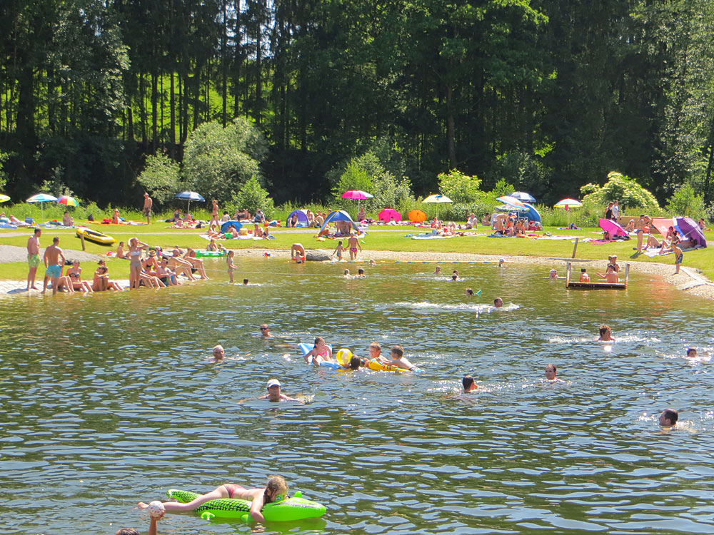 Badevergnügen am Osterbach